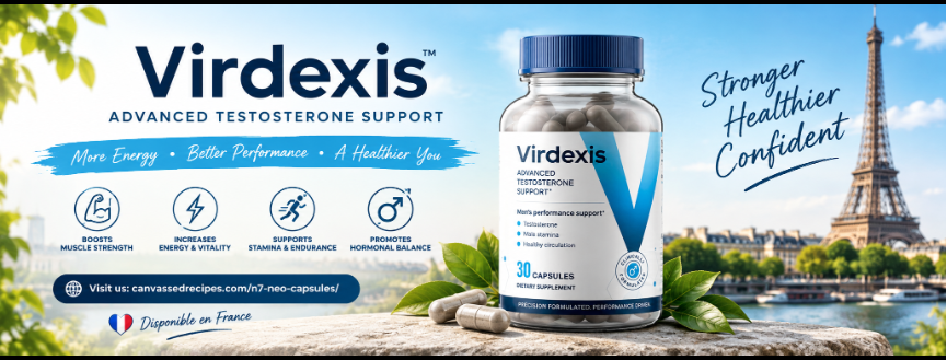 Virdexis™ Advanced Testosterone Support — More energy, better performance, a healthier you — disponible en France